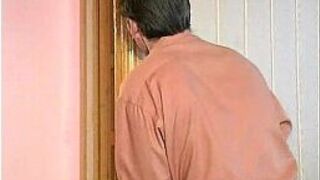 Fat mom catches her step son masturbating and fucks his brains out - porn video