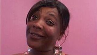 Mature ebony BBW double teamed - porn video