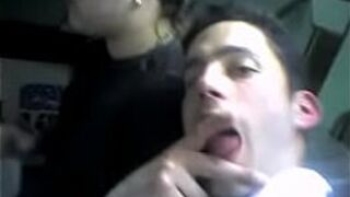 Dick out at end of speech - porn video