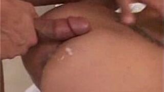august cum on her ass - porn video