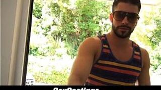 GayCastings Furry Spanish guy wants to be a porn star - porn video