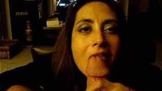 Gorgeous MILF Cocksucker - porn video