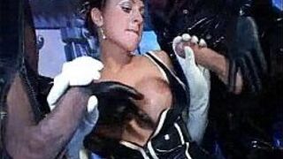Latex hardcore kinky group - porn video
