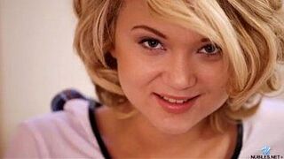 Petite teen fucks her way to creampie - porn video