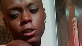 Small ebony in shower by GPJ - porn video