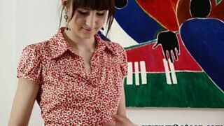 RubATeen Masseur fucks smalltits European teen - porn video